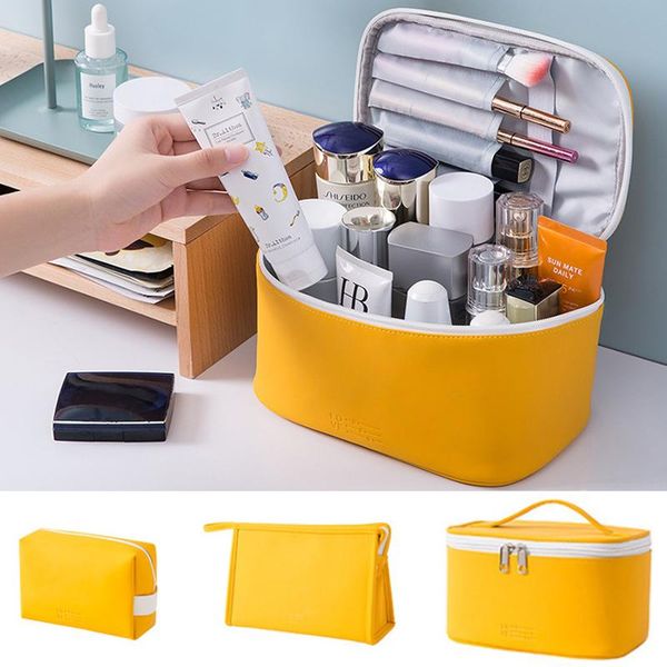 storage boxes & bins 1pc large beauty case women cosmetic bag pu leather waterproof zipper travel toiletry makeup organizer light make up wa
storage boxes & bins 1pc large beauty case women cosmetic bag pu leather waterproof zipper travel toiletry makeup organizer light make up wa