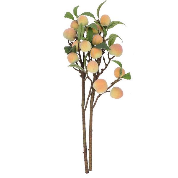 decorative flowers & wreaths 2pcs simulation peach tree branches fake artificial fruit #j
decorative flowers & wreaths 2pcs simulation peach tree branches fake artificial fruit #j