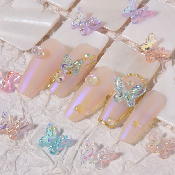 nail art decorations 8pc aurora butterfly charm rhinestones for nails 3d glitter butterflies accessories manicure, Silver;gold
nail art decorations 8pc aurora butterfly charm rhinestones for nails 3d glitter butterflies accessories manicure, Silver;gold