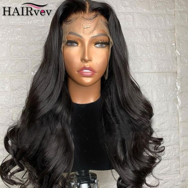 hairvev brazilian body wave 13x4 lace front human hair wigs closure wig pre plucked natural hairline swiss wig1, Black;brown
hairvev brazilian body wave 13x4 lace front human hair wigs closure wig pre plucked natural hairline swiss wig1, Black;brown