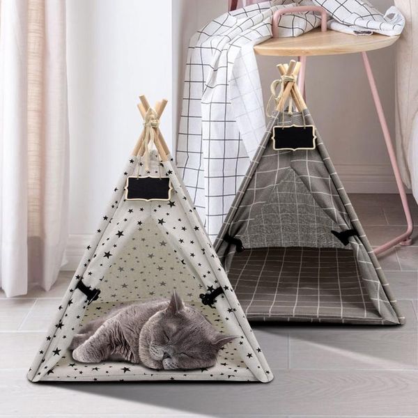 cat beds & furniture fashion tent nest warm cats puppy sleeping bed mat indoor small dogs house with thick cushion doorplate home decoration
cat beds & furniture fashion tent nest warm cats puppy sleeping bed mat indoor small dogs house with thick cushion doorplate home decoration