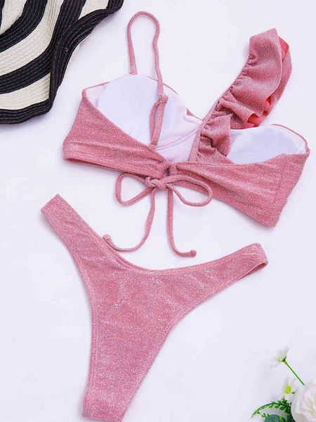 new 2021 glitter sparkling ruffled women swimwear female swimsuit two-pieces bikini set asymmetric bathing suit swimin
new 2021 glitter sparkling ruffled women swimwear female swimsuit two-pieces bikini set asymmetric bathing suit swimin