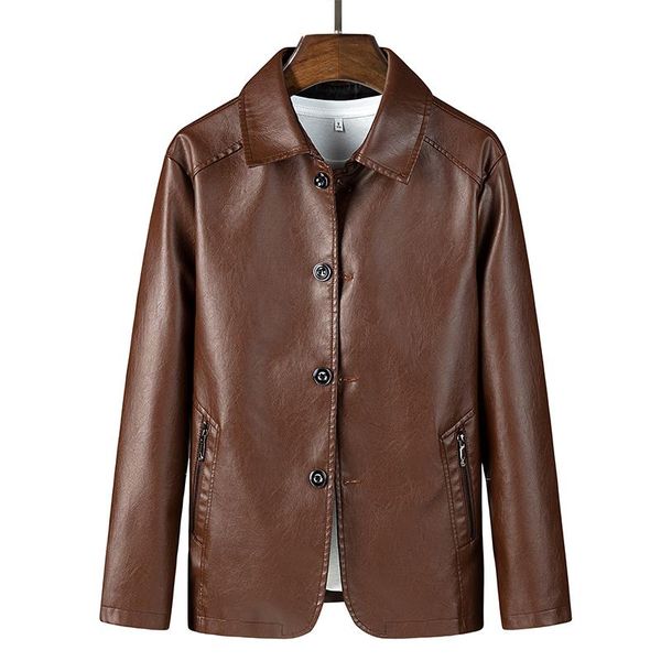 men's leather & faux 2021 jacket fashion spring autumn foreign trade jackets large size male motorcycle coats, Black
men's leather & faux 2021 jacket fashion spring autumn foreign trade jackets large size male motorcycle coats, Black