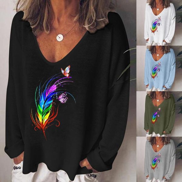 women's blouses & shirts 2021 autumn women retro fashion printed casual v-neck long sleeved plus size elegant blouse femme, White
women's blouses & shirts 2021 autumn women retro fashion printed casual v-neck long sleeved plus size elegant blouse femme, White