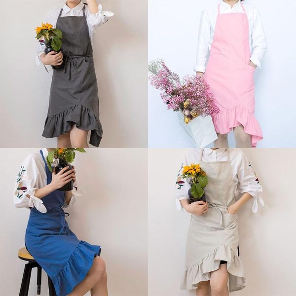 aprons casual pleated lace kitchen cooking for women chef apron with pocket soft cotton blend grilling bbq work neck stra
aprons casual pleated lace kitchen cooking for women chef apron with pocket soft cotton blend grilling bbq work neck stra