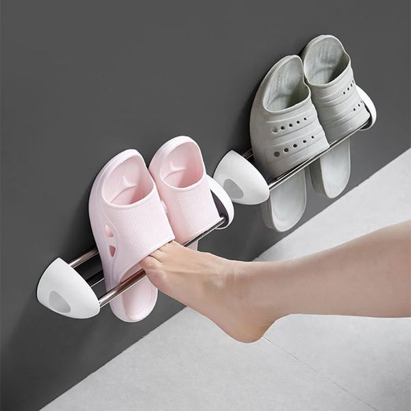 clothing & wardrobe storage retractable slipper shelf punch towel rack stainless steel wall mounted shoes shoe holder organizer #bl1
clothing & wardrobe storage retractable slipper shelf punch towel rack stainless steel wall mounted shoes shoe holder organizer #bl1
