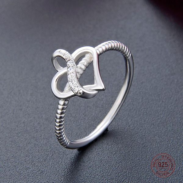 cluster rings 2021 arrival s925 sterling silver fashion platinum plated heart tie ring pave setting zircons luxury jewelry gift for girl, Golden;silver
cluster rings 2021 arrival s925 sterling silver fashion platinum plated heart tie ring pave setting zircons luxury jewelry gift for girl, Golden;silver