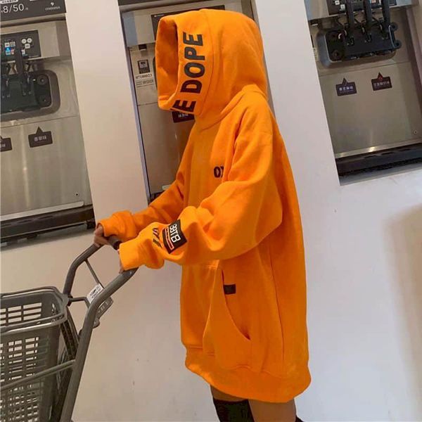 women's hoodies & sweatshirts hooded sweatershirt autumn winter high-necked harajuku loose velvet lazy style orange long-sleeved trendy, Black
women's hoodies & sweatshirts hooded sweatershirt autumn winter high-necked harajuku loose velvet lazy style orange long-sleeved trendy, Black