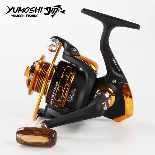 baitcasting reels yumoshi spinning fishing reel 12bb + 1 bearing balls 500-9000 series metal coil boat rock sea tackle ax/bx
baitcasting reels yumoshi spinning fishing reel 12bb + 1 bearing balls 500-9000 series metal coil boat rock sea tackle ax/bx