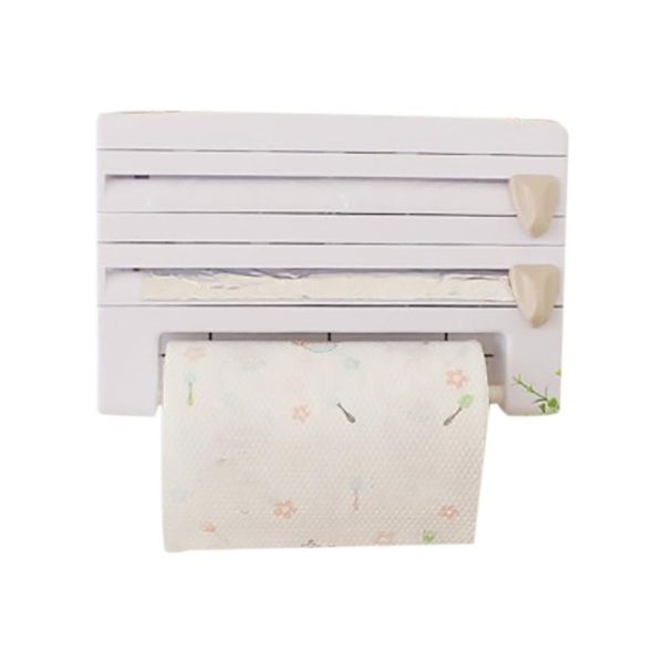 kitchen storage & organization wall-mount paper towel holder sauce bottle rack 4 in 1 cling film cutting multifunction organizer
kitchen storage & organization wall-mount paper towel holder sauce bottle rack 4 in 1 cling film cutting multifunction organizer