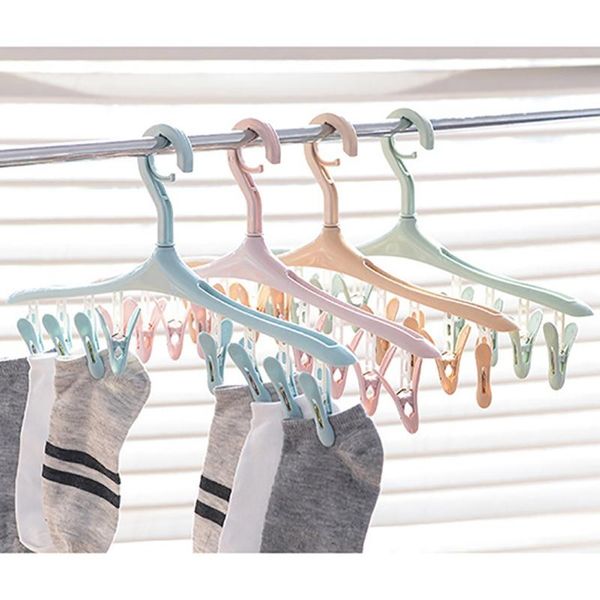 multi-function 8 clip drying rack multifunctional windproof rotatable plastic baby underwear socks hanger household items hangers & racks
multi-function 8 clip drying rack multifunctional windproof rotatable plastic baby underwear socks hanger household items hangers & racks