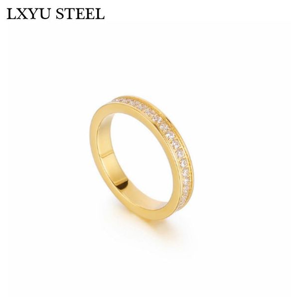 wedding rings 316l stainless steel zircon female's setting tri-color fashion simple elegent initial round sturdy ring, Slivery;golden
wedding rings 316l stainless steel zircon female's setting tri-color fashion simple elegent initial round sturdy ring, Slivery;golden
