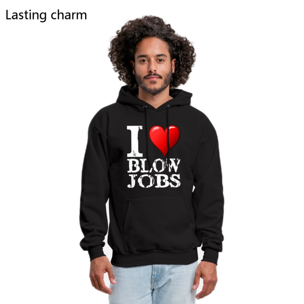 men's hoodies & sweatshirts lasting charm i love blowjobs design hoodie fleece casual pullover pocket, Black
men's hoodies & sweatshirts lasting charm i love blowjobs design hoodie fleece casual pullover pocket, Black