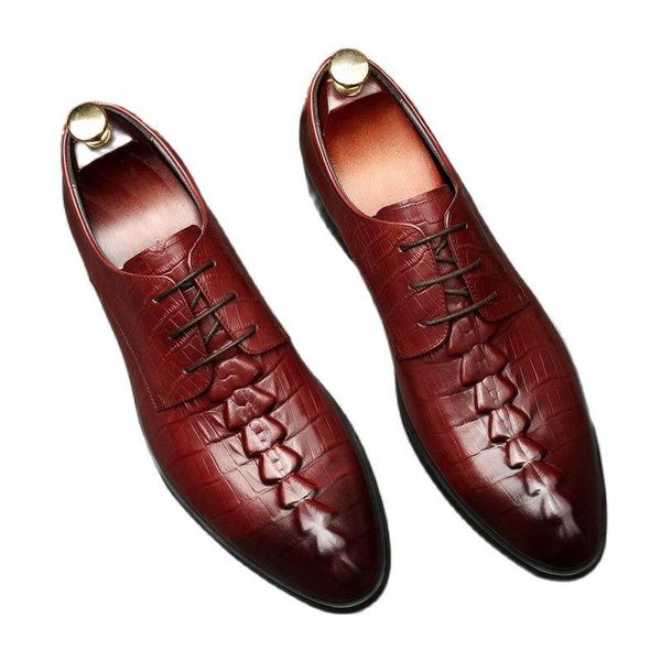 dress shoes formal man, lace-up embossing, made of pure leather, english style, wedding wear, oxford, Black
dress shoes formal man, lace-up embossing, made of pure leather, english style, wedding wear, oxford, Black