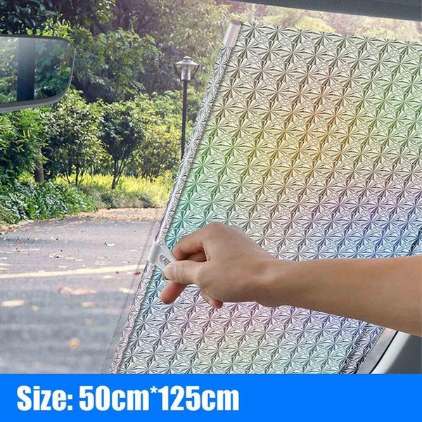 car organizer 68*125cm silver laser roller retractable front window windshield sun shade cover visor blind film sunshade
car organizer 68*125cm silver laser roller retractable front window windshield sun shade cover visor blind film sunshade