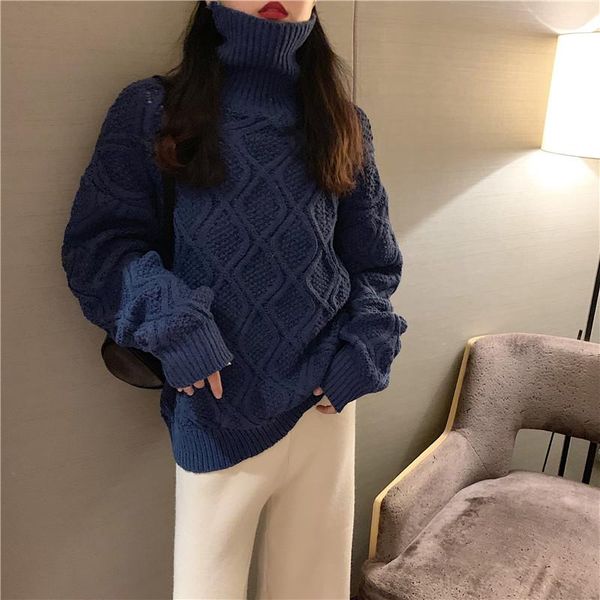women's sweaters women autumn winter turtleneck knitting sweater long sleeve warm thickening casual blouse femme fashion loose streetwe, White;black
women's sweaters women autumn winter turtleneck knitting sweater long sleeve warm thickening casual blouse femme fashion loose streetwe, White;black