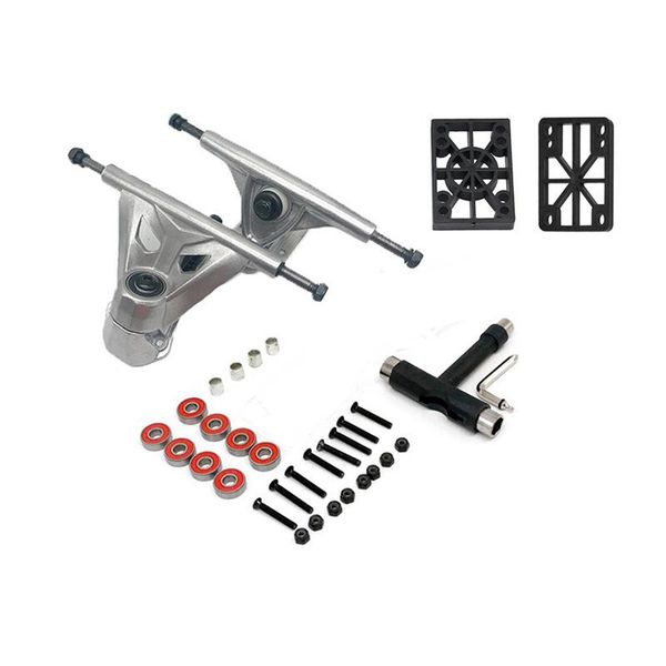skateboarding cx7 land surfboard bracket 6inch skateboard bridge fishboard bearings steering axle skate board accessorie
skateboarding cx7 land surfboard bracket 6inch skateboard bridge fishboard bearings steering axle skate board accessorie