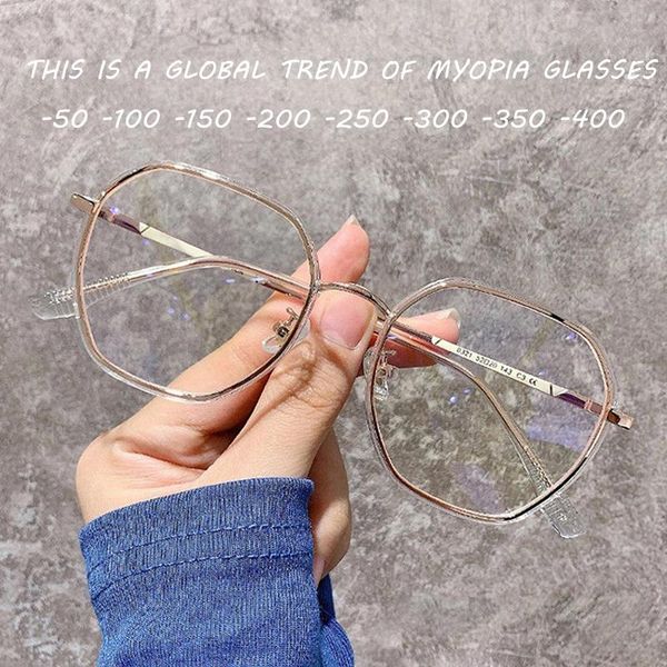 sunglasses myopia glasses vintage spectacle frames women men female optical transparent eyewear metal frame gafas de mujer 1.0-1.5 to -6.0, White;black
sunglasses myopia glasses vintage spectacle frames women men female optical transparent eyewear metal frame gafas de mujer 1.0-1.5 to -6.0, White;black