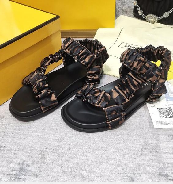 the latest women silk fabrics sandals leather girl dress wedding heel lady shoes flat sandal more color, Black
the latest women silk fabrics sandals leather girl dress wedding heel lady shoes flat sandal more color, Black