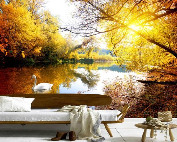 wallpapers swans in the autumn forest natural 3d wallpaper mural papel de parede,living room tv wall bedroom papers home deocr
wallpapers swans in the autumn forest natural 3d wallpaper mural papel de parede,living room tv wall bedroom papers home deocr