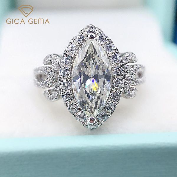cluster rings gica gema luxury crown for women girl 6*13mm diamond real 925 sterling silver female gifts wedding engagement jewelry, Golden;silver
cluster rings gica gema luxury crown for women girl 6*13mm diamond real 925 sterling silver female gifts wedding engagement jewelry, Golden;silver