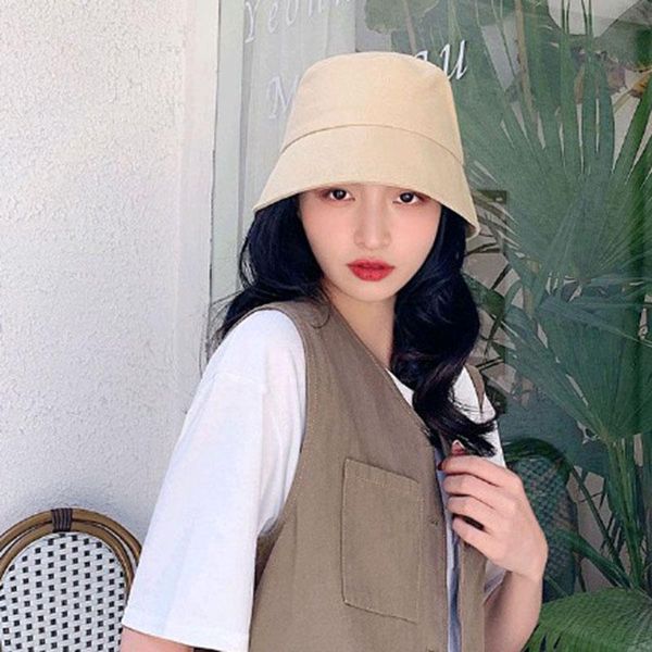 wide brim hats adjustable ladies sun cap korean fisherman hat for girl summer solid color bucket women's casual visor, Blue;gray
wide brim hats adjustable ladies sun cap korean fisherman hat for girl summer solid color bucket women's casual visor, Blue;gray