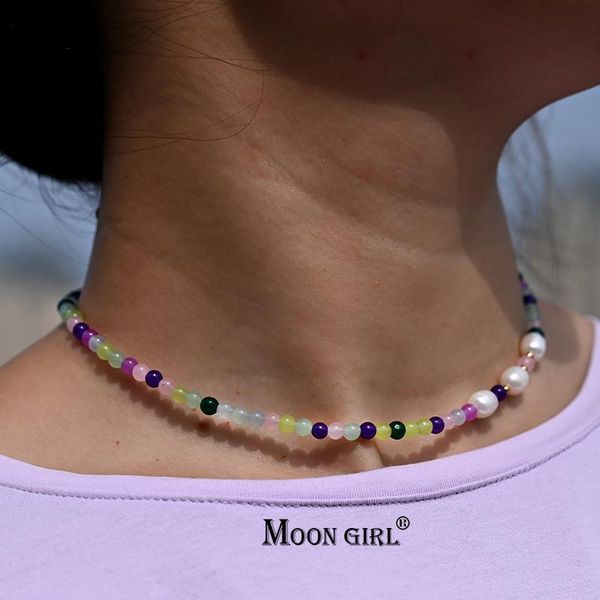chokers 4mm chalcedony necklace for women freshwater pearl choker fashion jewelry boho stainless steel streetwear collier femme, Golden;silver
chokers 4mm chalcedony necklace for women freshwater pearl choker fashion jewelry boho stainless steel streetwear collier femme, Golden;silver