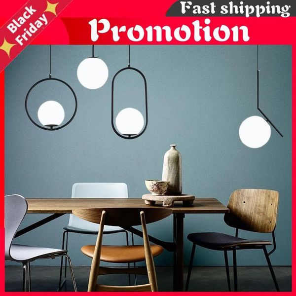 pendant lamps nordic glass ball lights modern led hanging lamp for living room brass/black/chrome
pendant lamps nordic glass ball lights modern led hanging lamp for living room brass/black/chrome