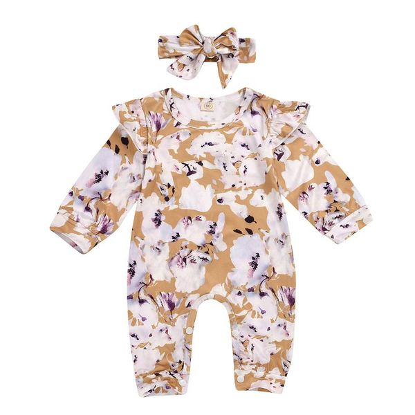 spring summer baby girls romper + headband cotton ruffles print long sleeve infant rompers born clothes 2 pcs jumpsuits, Blue
spring summer baby girls romper + headband cotton ruffles print long sleeve infant rompers born clothes 2 pcs jumpsuits, Blue