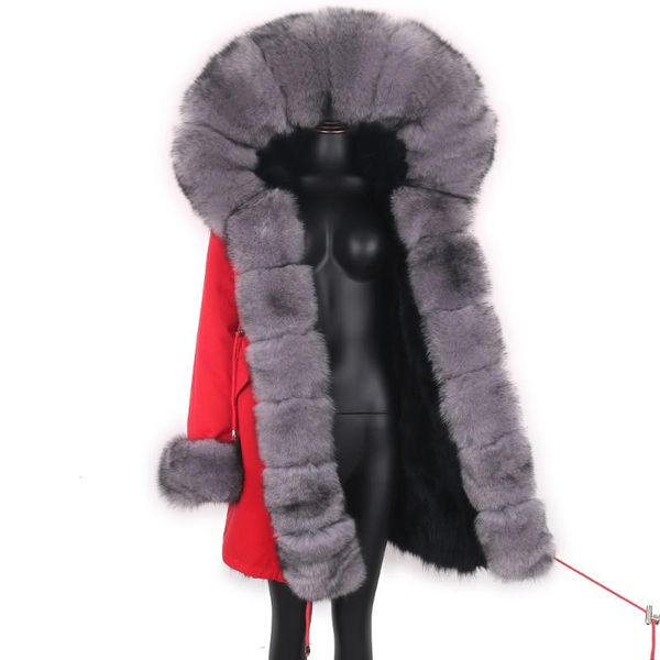 women's fur & faux 2021 real coat long parka winter jacket women natural hood streetwear waterproof outerwear detachable liner, Black
women's fur & faux 2021 real coat long parka winter jacket women natural hood streetwear waterproof outerwear detachable liner, Black