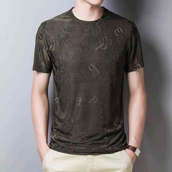 shanghai 2021 summer middle-aged and young mercerized cotton short sleeve t-shirt men's thin top, White;black
shanghai 2021 summer middle-aged and young mercerized cotton short sleeve t-shirt men's thin top, White;black