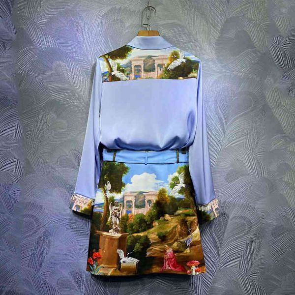 dress seqinyy casual set 2021 spring summer female fashion design runway shirt + mini skirt vintage printing burgundy engraving bird, White
dress seqinyy casual set 2021 spring summer female fashion design runway shirt + mini skirt vintage printing burgundy engraving bird, White
