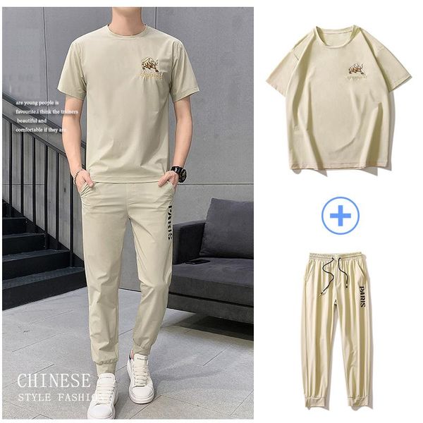 men's tracksuits cotton linen short sleeve t-shirt suit ancient style 2021 summer chinese youth shirts pants drop, Gray
men's tracksuits cotton linen short sleeve t-shirt suit ancient style 2021 summer chinese youth shirts pants drop, Gray