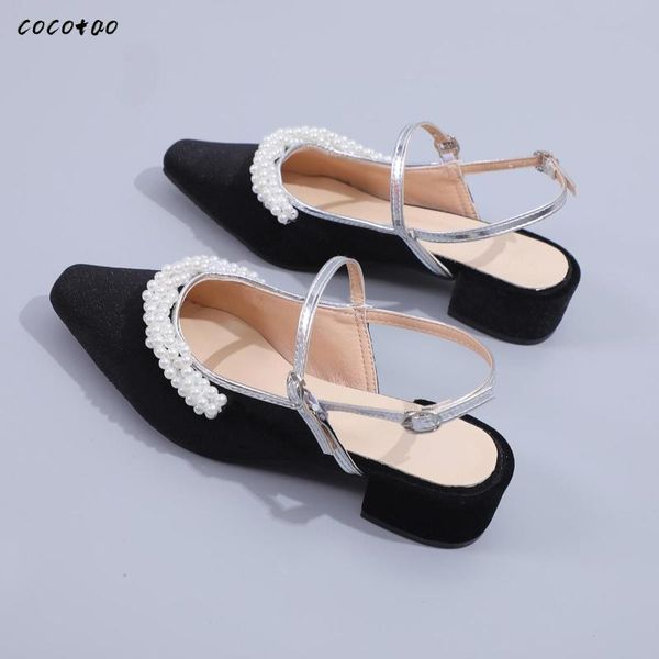 dress shoes 2021 spring wild retro pearl mid-heeled women thick with fairy style mary jane baotou women's tide, Black
dress shoes 2021 spring wild retro pearl mid-heeled women thick with fairy style mary jane baotou women's tide, Black