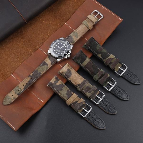watch bands camouflage strap suede leather band 18 20 22mm replacement watchband for military sports men women, Black;brown
watch bands camouflage strap suede leather band 18 20 22mm replacement watchband for military sports men women, Black;brown