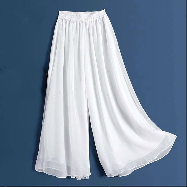 wide leg chiffon streetwear womens pants high waisted trousers plus size clothing dropshipping flare, Black;white
wide leg chiffon streetwear womens pants high waisted trousers plus size clothing dropshipping flare, Black;white