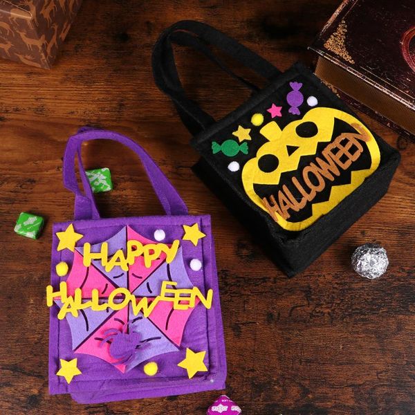 gift wrap 2pcs felt halloween hand basket goody bags portable storage candy for party (black, purple)
gift wrap 2pcs felt halloween hand basket goody bags portable storage candy for party (black, purple)