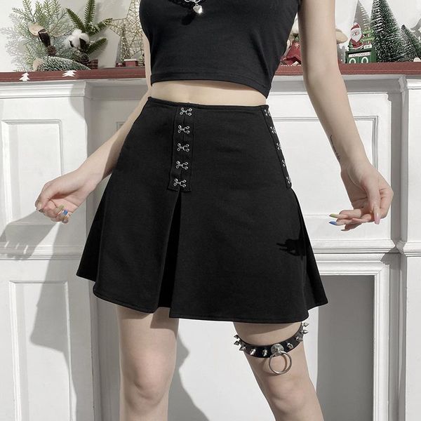 skirts women summer mini skirt fashion girl metal buckles high-waist a-line short back zipper streetwear, Black
skirts women summer mini skirt fashion girl metal buckles high-waist a-line short back zipper streetwear, Black