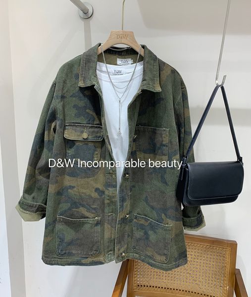 women's jackets european and american autumn denim clothing camouflage pattern design loose large size nr11176733 wqgo, Black;brown
women's jackets european and american autumn denim clothing camouflage pattern design loose large size nr11176733 wqgo, Black;brown