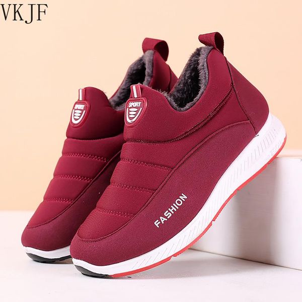 boots 2021 snow women shoes warm plush fur ankle winter female slip on flat casual waterproof sneakers, Black
boots 2021 snow women shoes warm plush fur ankle winter female slip on flat casual waterproof sneakers, Black