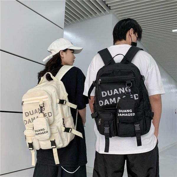 backpack letter print fashion women's men school bag waterproof student bookpacks multi-pocket large-capacity travel bagpack
backpack letter print fashion women's men school bag waterproof student bookpacks multi-pocket large-capacity travel bagpack