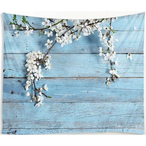 tapestries vintage planks with white flower wall hanging board sky blue tapestry nature spring for livingroom bedroom dorm home decor
tapestries vintage planks with white flower wall hanging board sky blue tapestry nature spring for livingroom bedroom dorm home decor