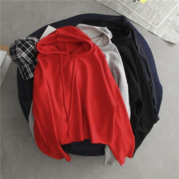 women's hoodies & sweatshirts 2021 autumn harajuku korean students sweatshirt womens solid casual long sleeve loose, Black
women's hoodies & sweatshirts 2021 autumn harajuku korean students sweatshirt womens solid casual long sleeve loose, Black