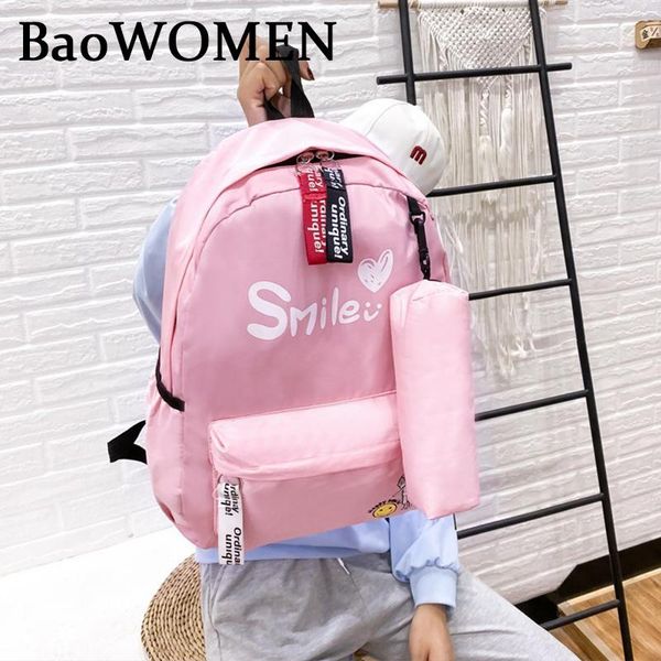backpack baowomen fashion nylon woman backpacks multi pocket travel large capacity school bag for teenage waterproof with zip
backpack baowomen fashion nylon woman backpacks multi pocket travel large capacity school bag for teenage waterproof with zip