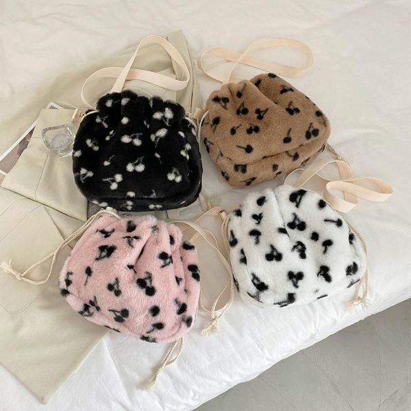 evening bags fashion cherry print drawstring crossbody bag women autumn winter plush shoulder female casual girls square
evening bags fashion cherry print drawstring crossbody bag women autumn winter plush shoulder female casual girls square