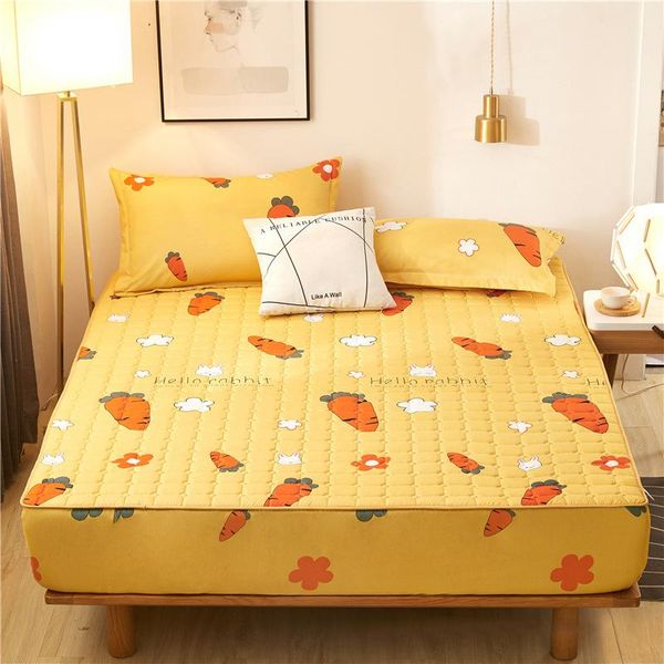 sheets & sets fitted bed sheet thicken quilted mattress cover soft with elastic band air-permeable washable
sheets & sets fitted bed sheet thicken quilted mattress cover soft with elastic band air-permeable washable