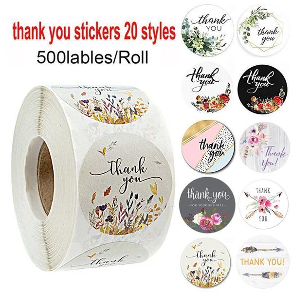 500pcs/roll 20 types floral thank you stickers for seal label wedding decoration christmas gift craft party supplies11
500pcs/roll 20 types floral thank you stickers for seal label wedding decoration christmas gift craft party supplies11