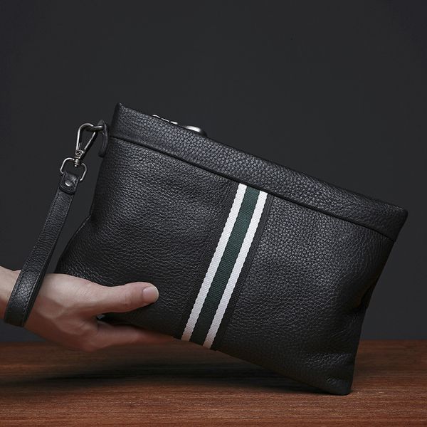 bags handbags 2021 fashion men's leather soft business leisure envelope cowhide, Black;red
bags handbags 2021 fashion men's leather soft business leisure envelope cowhide, Black;red