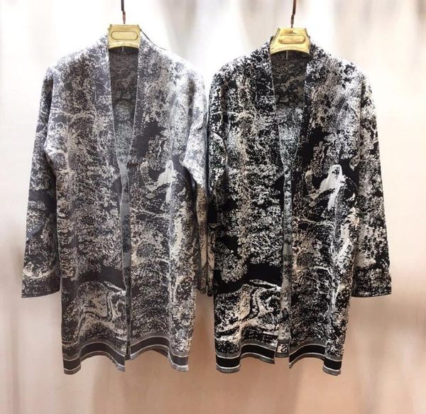 women's trench coats 2021 gray/black long cardigans designer letter monkey print shawl knitting women knited jacket, Tan;black
women's trench coats 2021 gray/black long cardigans designer letter monkey print shawl knitting women knited jacket, Tan;black