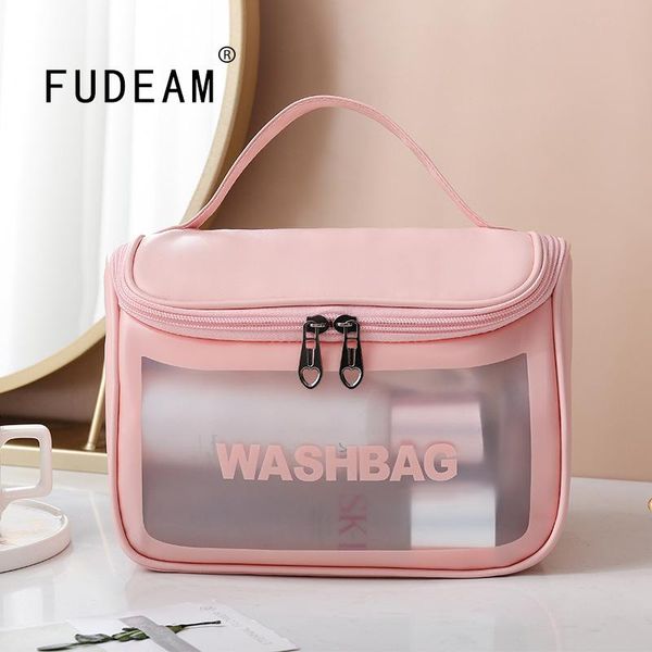 women travel storage bag waterproof toiletries organize cosmetic portable pvc make up large capacity wash bags & cases
women travel storage bag waterproof toiletries organize cosmetic portable pvc make up large capacity wash bags & cases